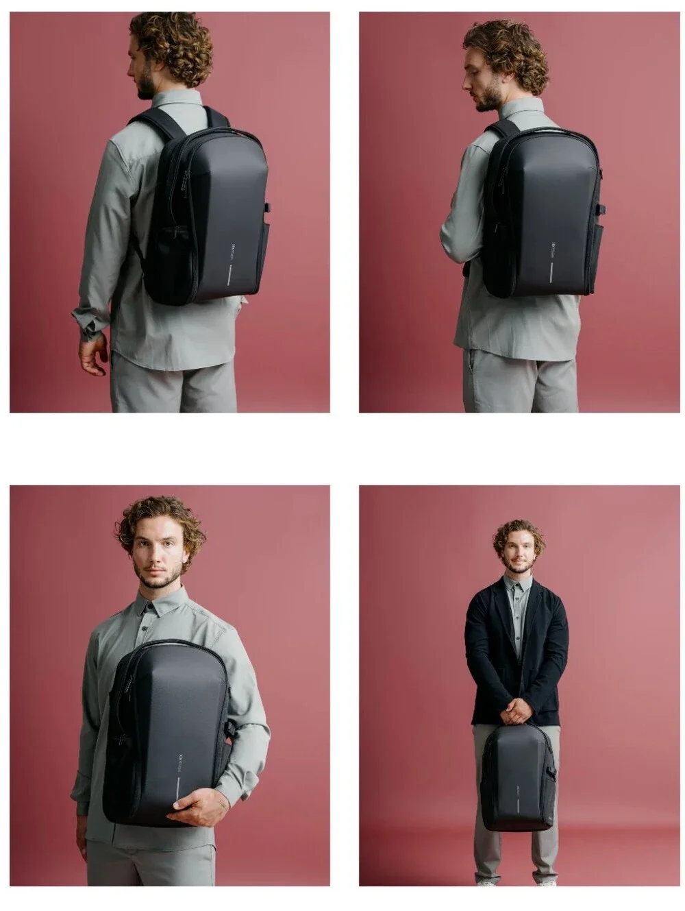 XD Design Bobby Bizz Backpack (Bitdefender Graphic) - Teal